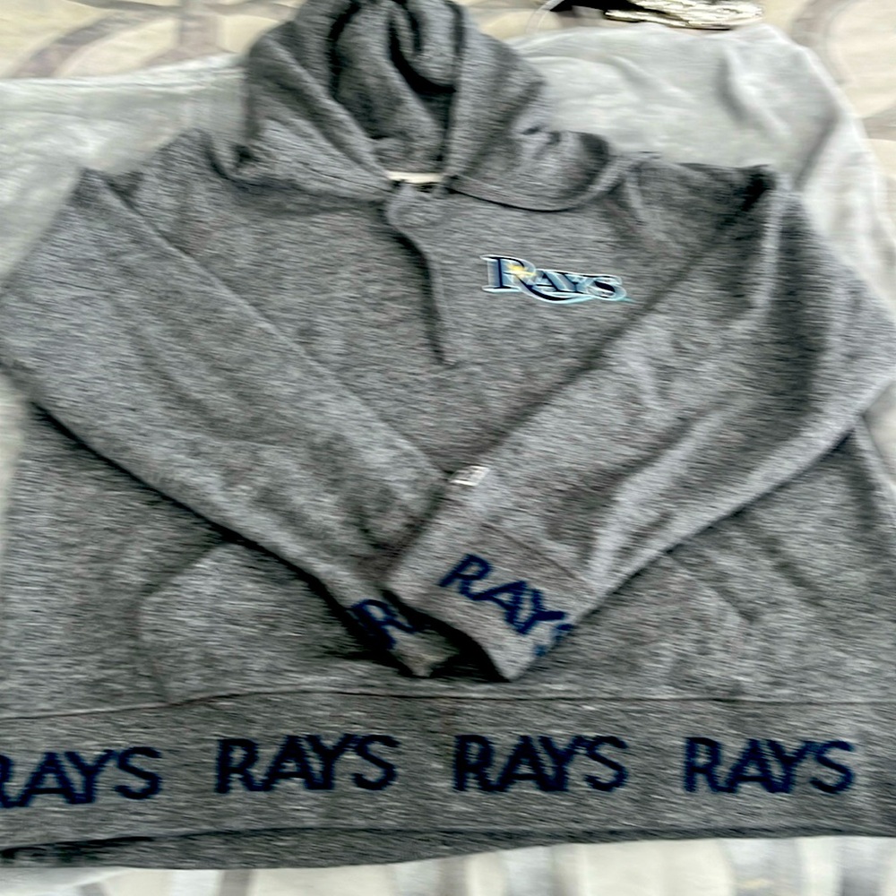 Rays hoodie used but in great shape